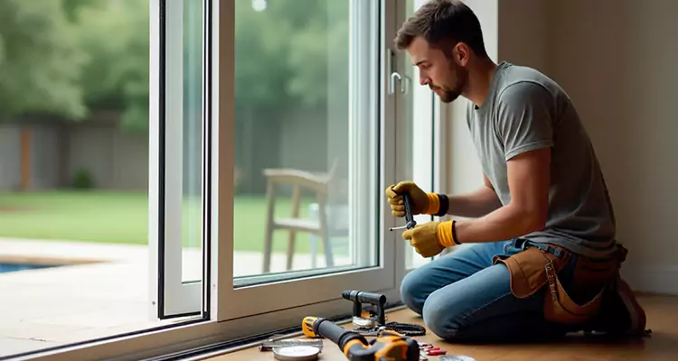 Squeaky Sliding Patio Doors in Pensacola, FL