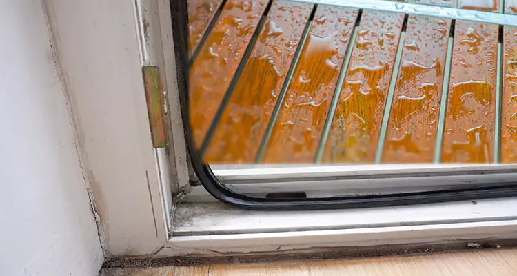 Water Leaking Wooden Patio Doors Repair in Pensacola, FL