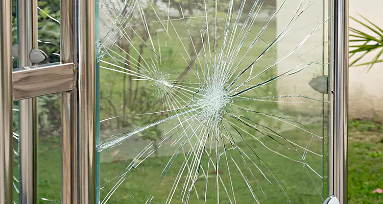 Frameless Glass Door Repair at Home in Pensacola, FL